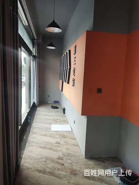荆河东路和谐康城临街商铺招租，门面宽12米，精装修，紧邻十字 - 图片 5