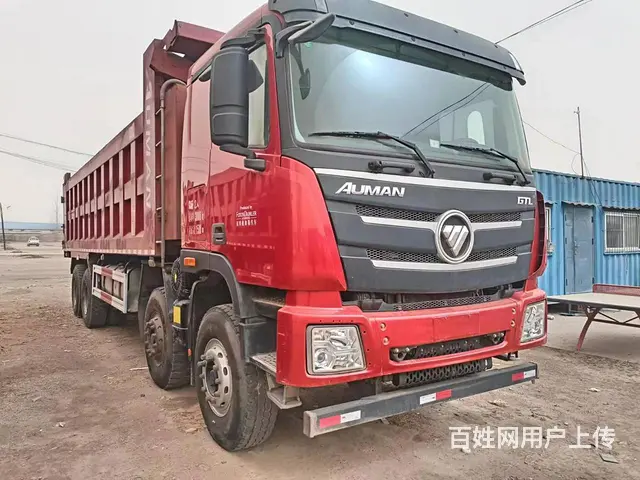 21年国五欧曼大G大箱8.2米自卸车 全车原版 - 图片 2