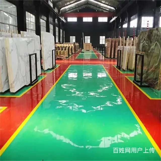 泰安肥城防滑地坪漆施工 防尘自流平地坪漆 - 图片 1