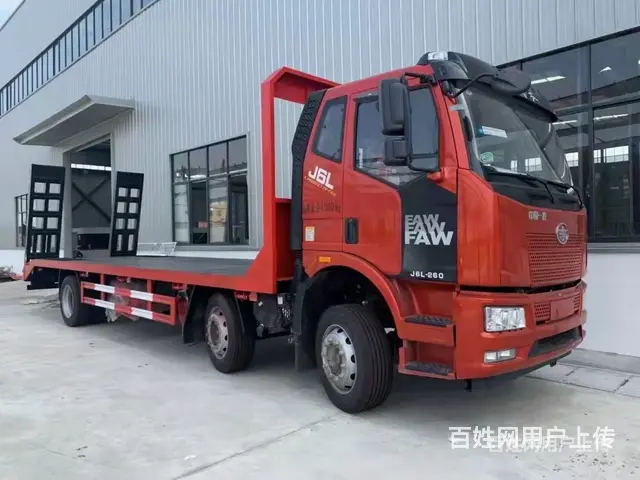 拉18吨左右拖板车 挖机平板车 可网签 - 图片 7