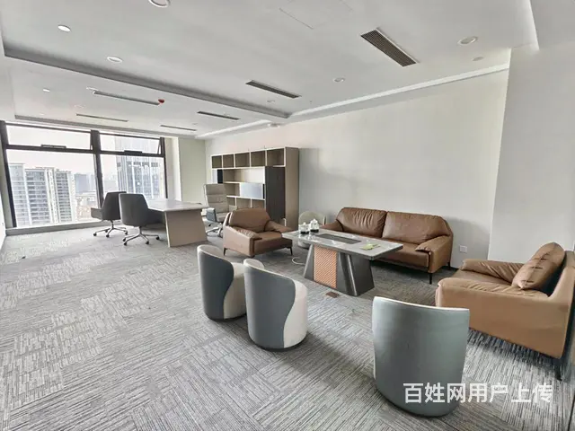 滨江 高区 甲级写字楼1500方，适合总部 办公 家具全配 - 图片 4