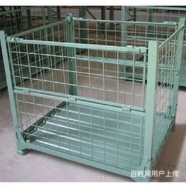 可移动镀锌铁框 折叠式仓储笼 蝴蝶笼 容大按需定制 - 图片 2