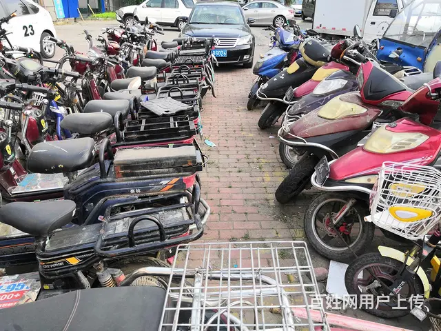 大庆专卖二手送餐车外卖电动车 二手送餐架子车便宜 - 图片 5