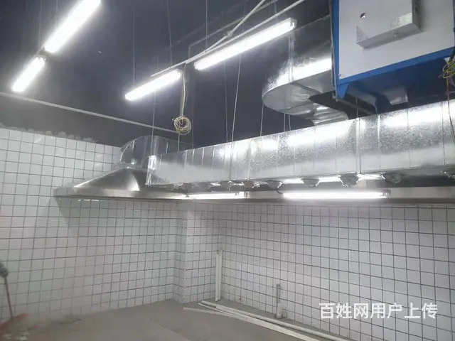 金湾排油烟风机油烟管道制作烤肉店上排烟系统设计安装 - 图片 6