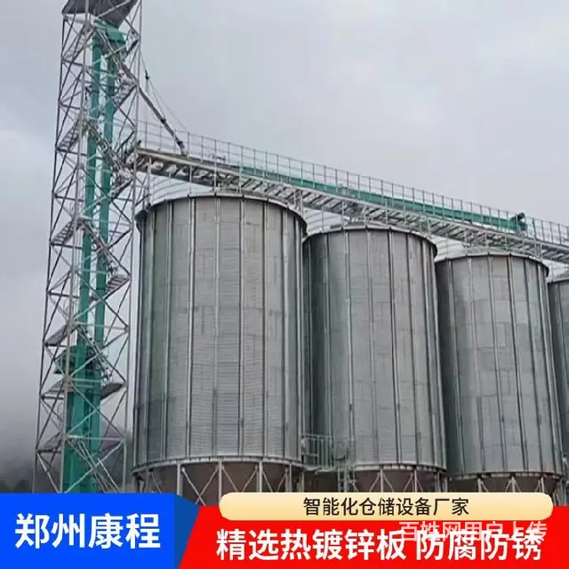 粮食中转仓-粮食储存罐钢板仓设计公司 - 图片 6