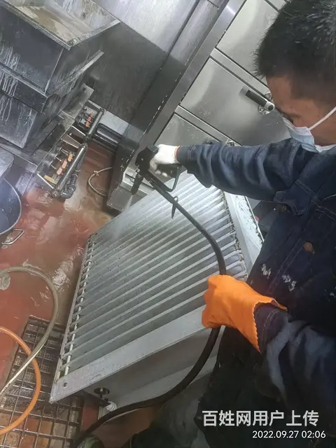置顶||昆山花桥工厂食堂油烟机清洗风机清洗 - 图片 2