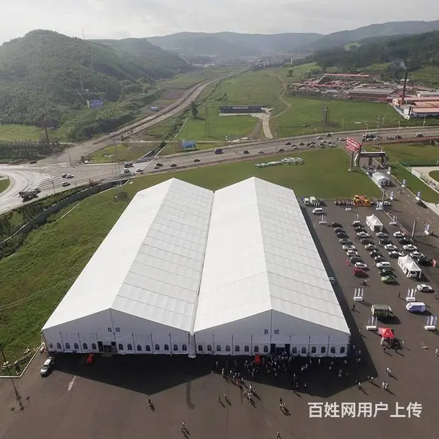 户外大型博览会篷房搭建大跨度无立柱空间利用率大 - 图片 7