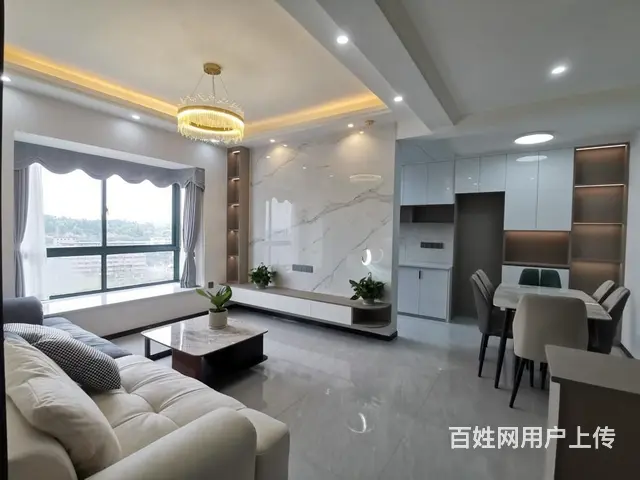 石阳老八 中水岸名都全新精装复式3房加书房未入住满两年总价低 - 图片 2