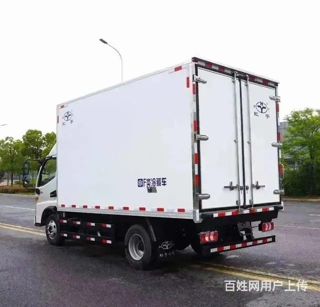 虹宇厂家直销江淮油电混动4.2米蓝牌冷藏运输车 - 图片 7
