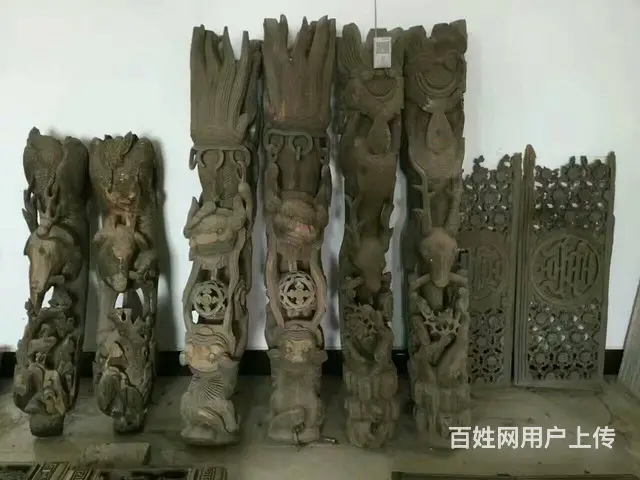 四川成都实木吊瓜中式吊瓜垂花柱 - 图片 2