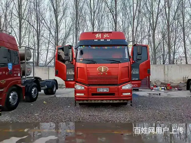 低价出售460马力二手解放牵引车 国五 双驱轻体 - 图片 3