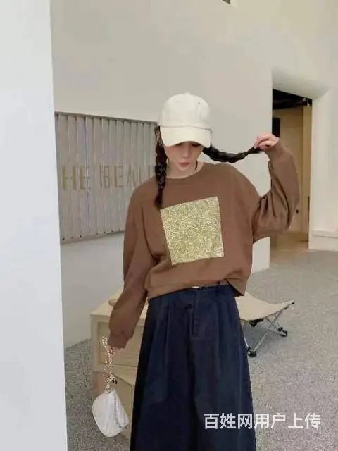 碧沁伊人秋季专柜卫衣女装品牌折扣服装货源 - 图片 9