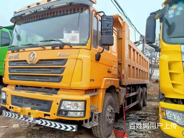 国五17年德龙F3000后八轮自卸375马力6米2 - 图片 1