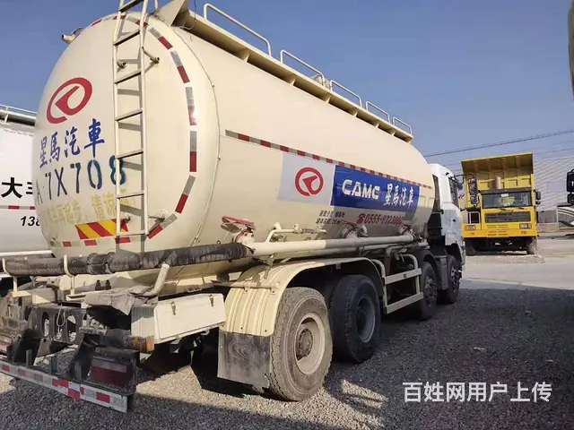 出售二手华菱水泥罐车 32方罐 310马力 国五 - 图片 5