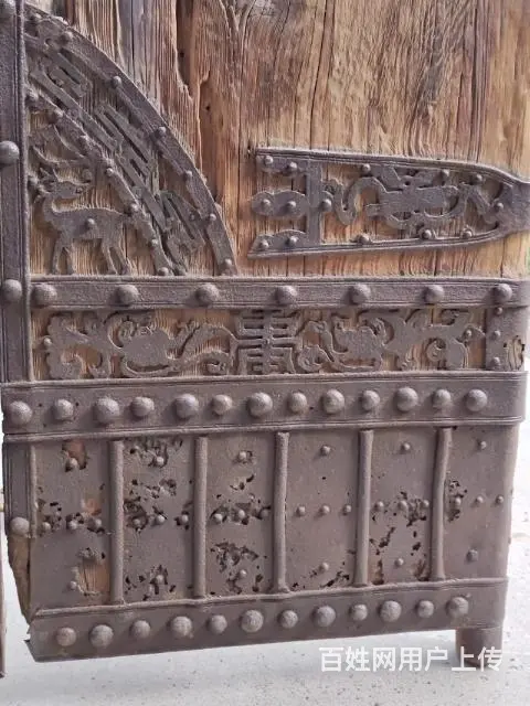 精品清代老铁艺风化大门 - 图片 3