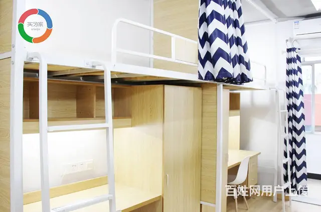 2号线下宁桥地铁口，精装修员工集体宿舍，床租赁公司直营 - 图片 1