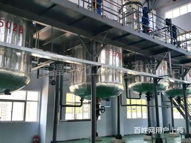 不锈钢外包搪玻璃反应釜反应罐3立方淄博福民 - 图片 1