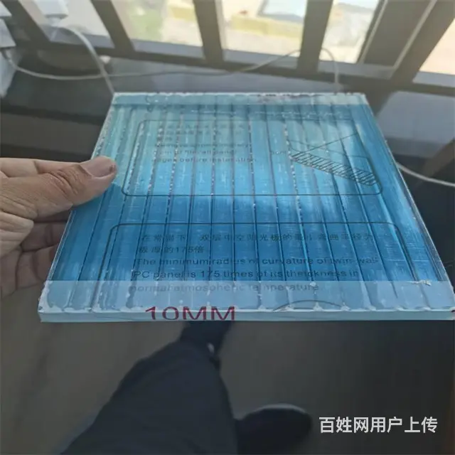 东营利津双层阳光板温室利津pc阳光板车棚阳光板厂家 - 图片 3