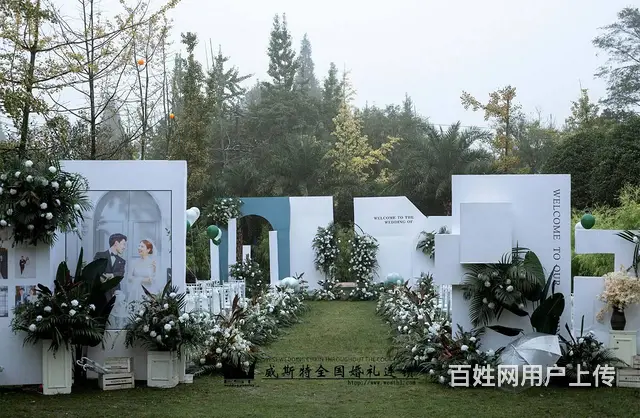 草坪婚礼小清新婚礼 - 图片 2