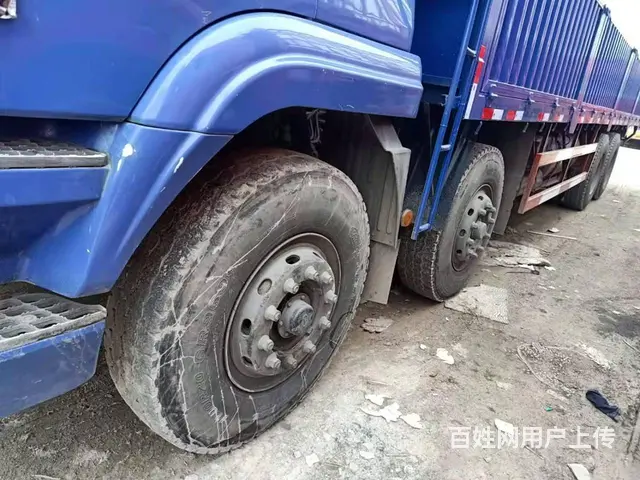 二手华菱前四后八平板车9米6长336马力国四 - 图片 4