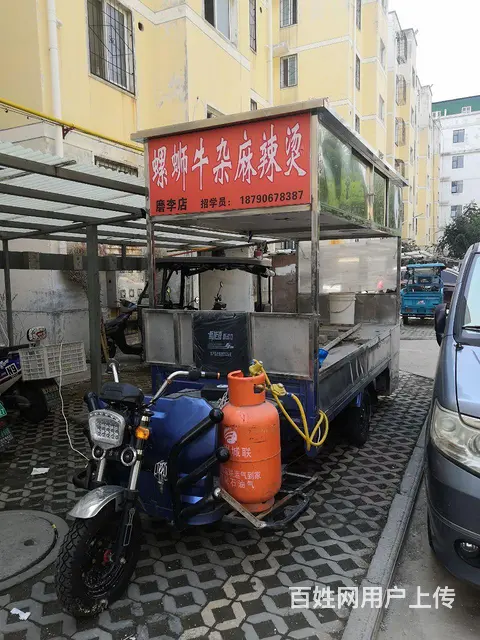 出售二手小吃电动三轮车 - 图片 2