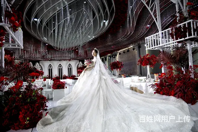 都江堰婚纱租赁，都江堰高定婚纱礼服西服 - 图片 2