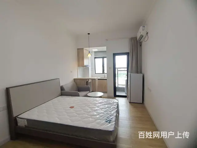 万科 富璟公馆 全新酒店单身公寓 温馨整洁 包网络 拎包入住 - 图片 2