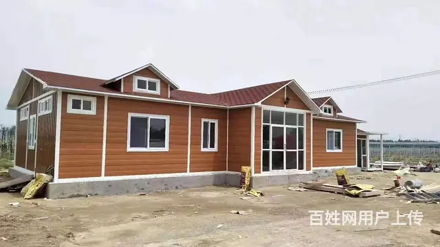 枣庄轻钢别墅，木屋岗亭各种尺寸定制 - 图片 2
