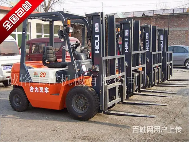 二手合力电动叉车，工厂车间静音环保2吨电瓶叉车包邮 - 图片 5