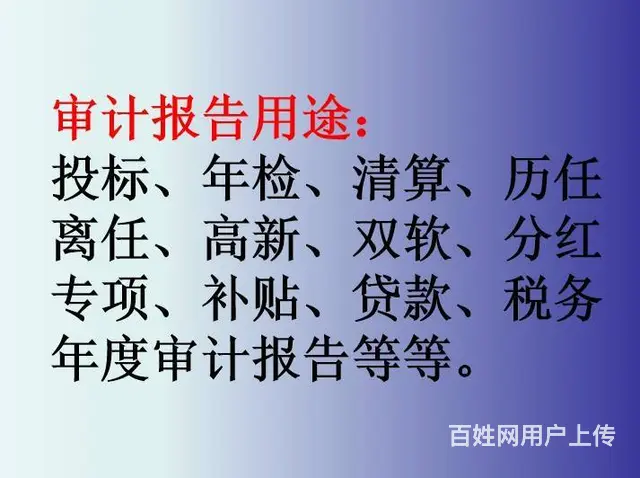离任审计报告，年检审计报告，民办非企业审计报告 - 图片 2