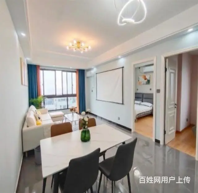 CBD华祥双商，精装大四房，家具家电齐全，拎包入住 - 图片 4