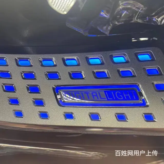 23款迈巴赫S480更换原厂流星雨智能数字大灯 - 图片 4