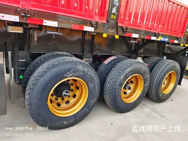全新13米60标箱侧翻，厂配桥三包胎 - 图片 3