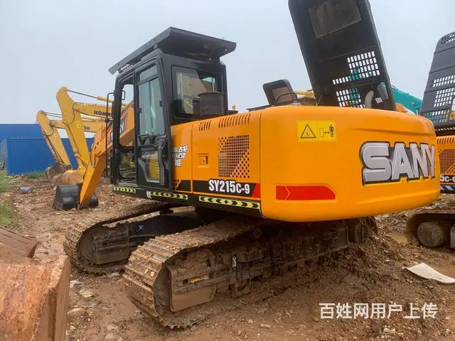 二手挖掘机三一215-9，三一二手挖掘机，急转 - 图片 1