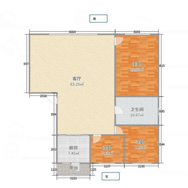 万佳樱三小区 普通住宅 豪华装修 - 图片 6