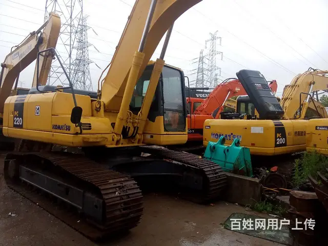 小松130、200和220等二手挖掘机低价出售 - 图片 11