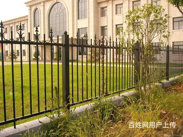 外墙锌钢护栏 工业园围墙栏杆 - 图片 3