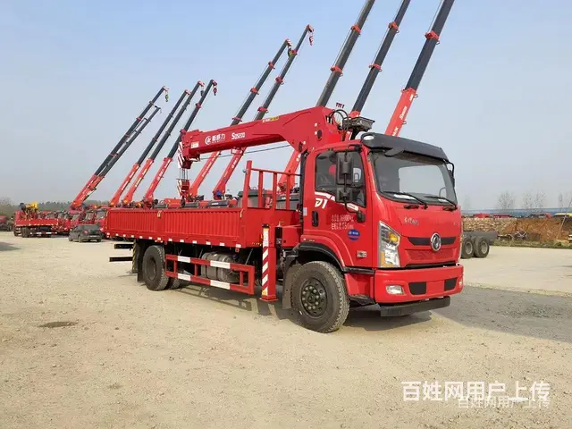 东风国六8吨货箱6米随车吊 整车可按揭付款 - 图片 4