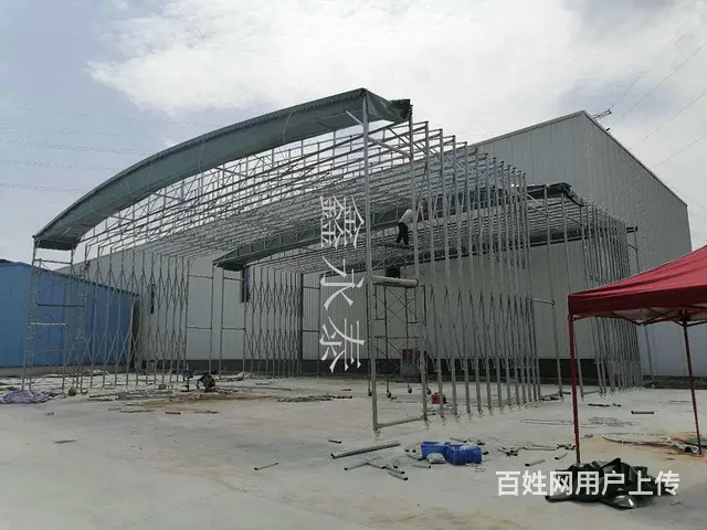自贡市贡井电动活动雨棚，遮阳雨棚 - 图片 2