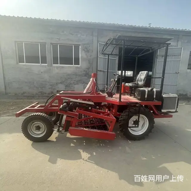 莱芜2023款大蒜收获机 收割机 自走式起蒜机 - 图片 4