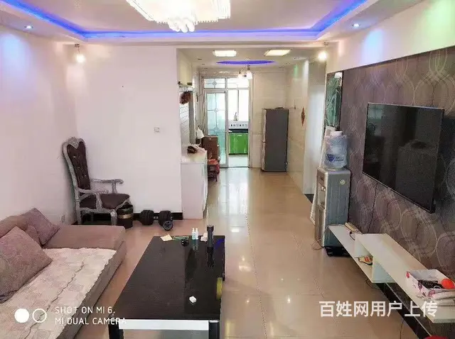 出租风光地带两室一厅精装家电齐全拎包即住 - 图片 1