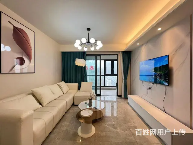 五号线 万家丽 现代轻奢风 四房二卫全屋中央空调 可押一付一 - 图片 1