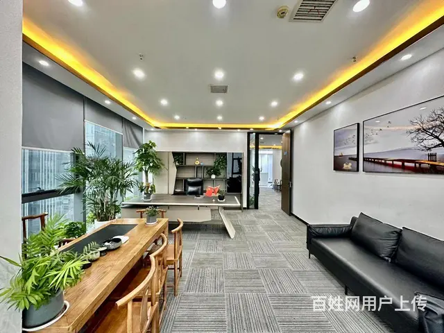 正大国际写字楼，采光好，格局好，精装修 208平，交通便利。 - 图片 11