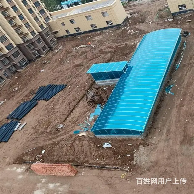 宁阳阳光板,宁阳阳光板车棚,宁阳阳光板温室大棚 - 图片 5