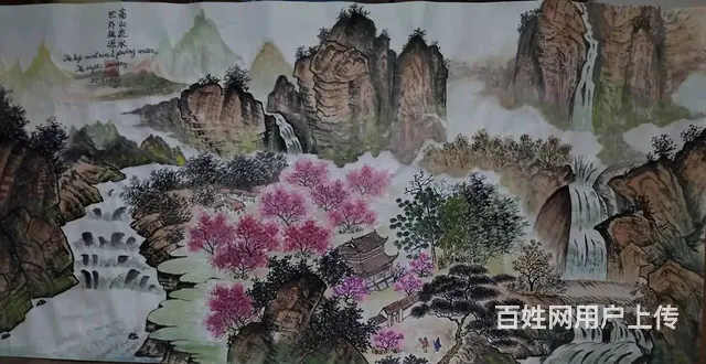 纯手工绘制中国山水画专售 2022 02 12 - 图片 1