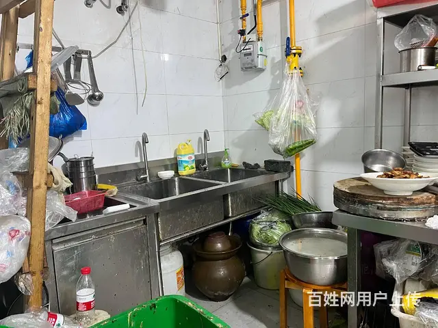 S万人社区临街餐饮旺铺转让（外摆，水电气全通） - 图片 8