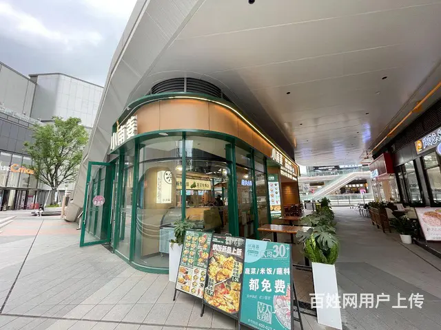 XN 温江旭辉中心 超宽展示面精装餐饮店转让 水电气三通 - 图片 2