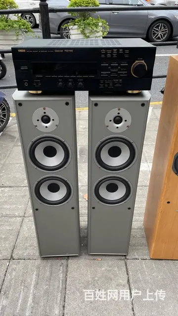 丹麦尊宝双6.5寸发烧音箱+马来西亚雅马哈功放， - 图片 1