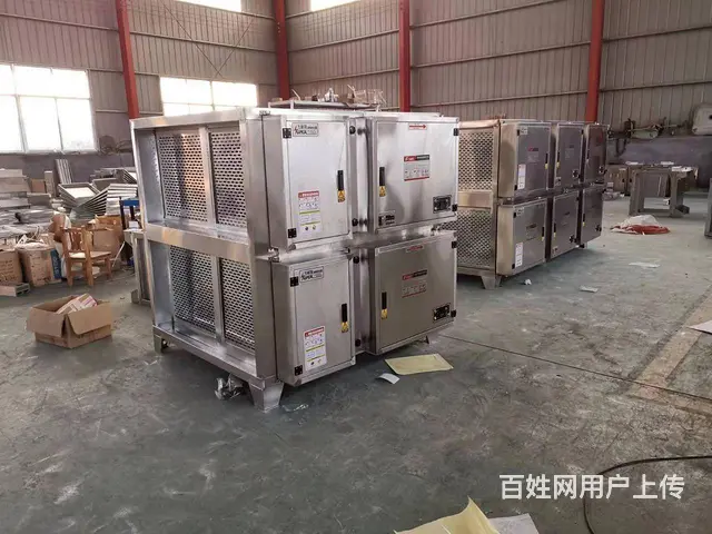 油烟净化器，无烟烧烤车，活性炭吸附箱 - 图片 1