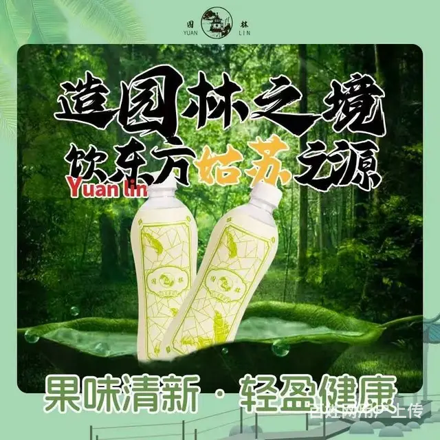 园林牌汽水解暑苏州白柠檬味汽水经典网红解暑饮料 - 图片 3